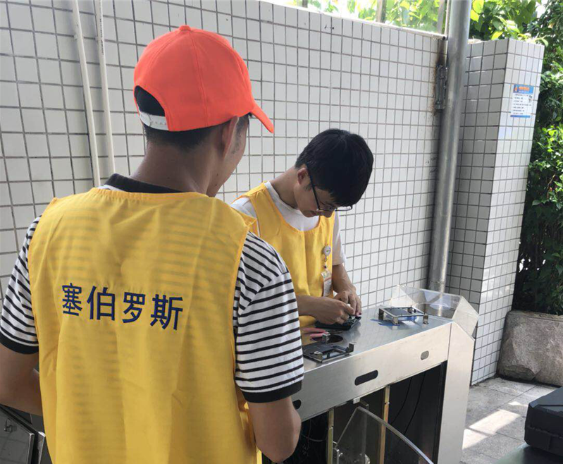 二維碼門禁施工現場 二維碼門禁施工現場