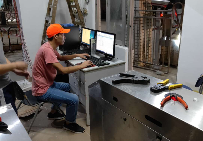 二維碼門禁調試 二維碼門禁調試