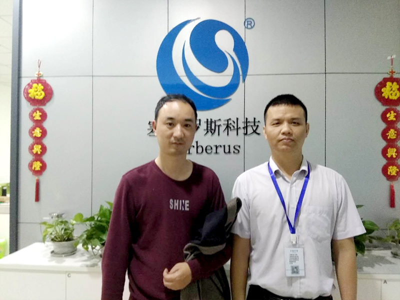 杭州立方潘經(jīng)理與塞伯羅斯侯經(jīng)理面談 杭州立方潘經(jīng)理與塞伯羅斯侯經(jīng)理面談