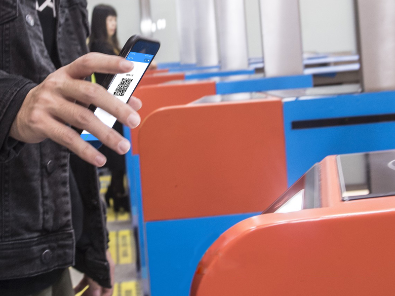 塞伯羅斯二維碼門禁掃碼進閘，便于管理