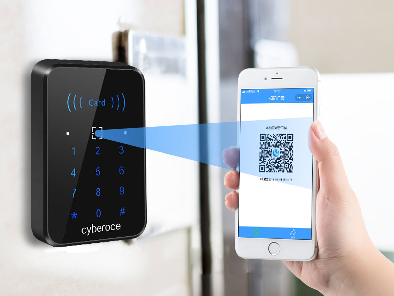 智能掃碼門禁，塞伯羅斯二維碼云門禁一體機