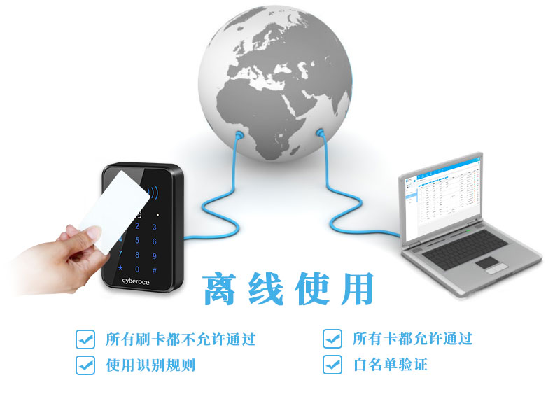 二維碼門禁一體機離線使用 二維碼門禁一體機離線使用