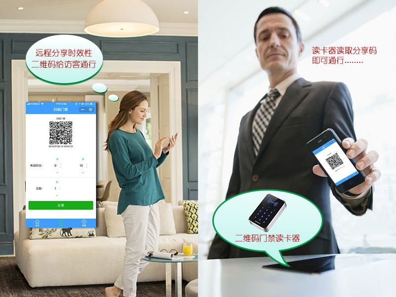 遠程分享二維碼開門 遠程分享二維碼開門